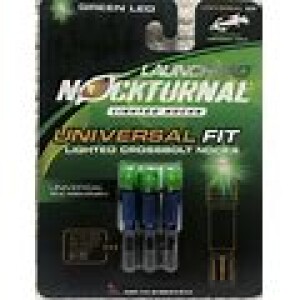 Nockturnal Launchpad Universal Crossbow Nocks - Green